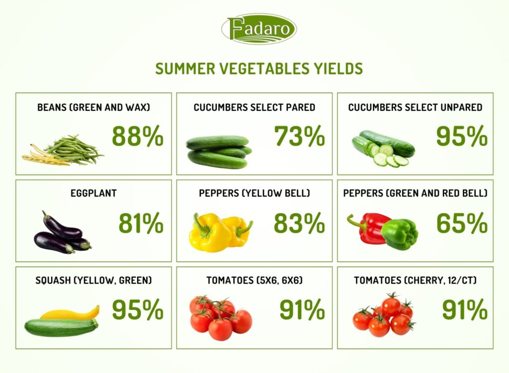 Guide to summer vegetables